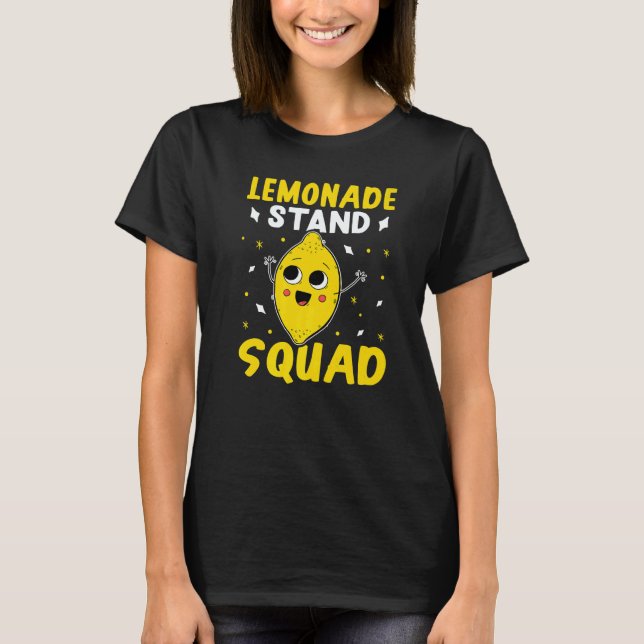 T-shirt Lemonade Stand Squad  (Devant)