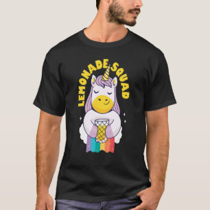 T-shirt Lemonade Stand Squad Entrepreneur Enfants Unicorn