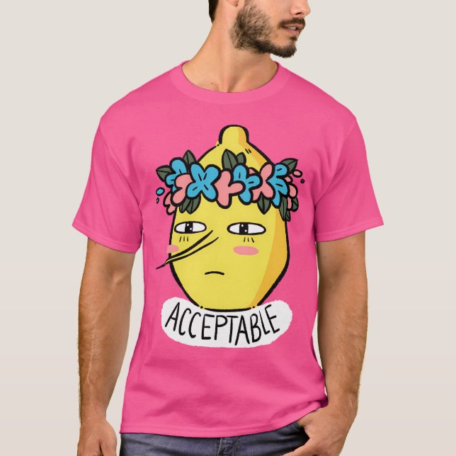 T-shirt Lemongrab souple (Devant)