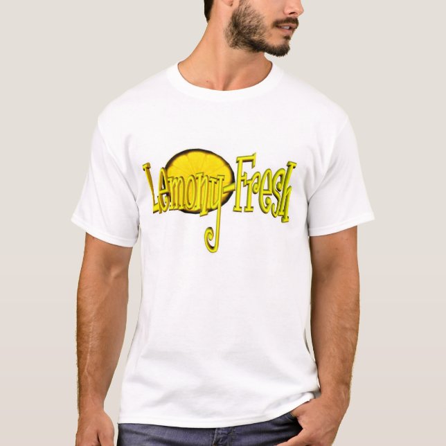 T-shirt Lemony-Frais (T-shirt frais de citron) (Devant)