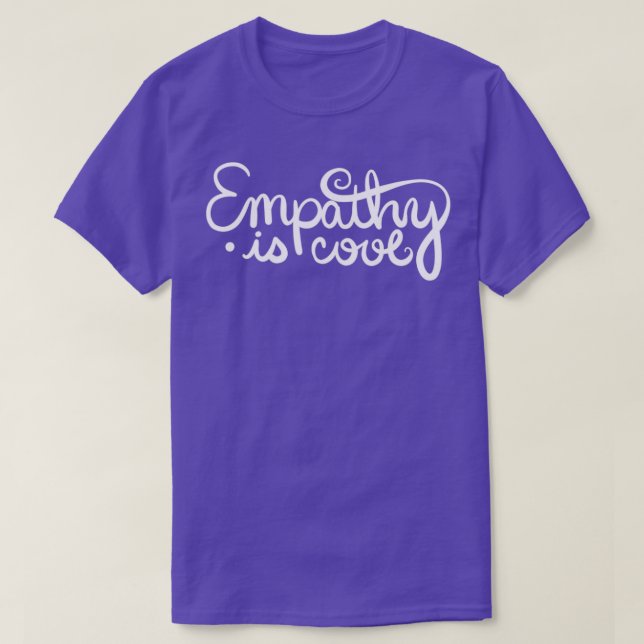 T-shirt L'empathie est Cool1 (Design devant)
