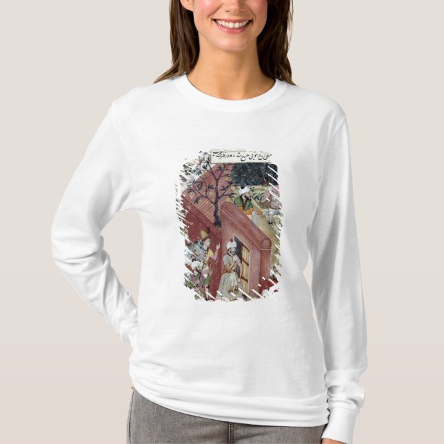 T-shirt L'empereur Babur de Mughal (Devant)