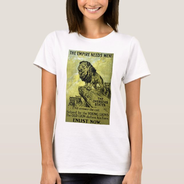 T-shirt L'Empire A Besoin D'Hommes ! (Devant)