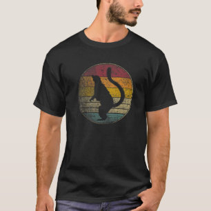 T-shirt Lemur Amoureux des animaux Zoo Nature Cadeau Retro
