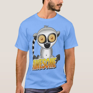 T-shirt Lémur Cute Kawaii toon 1