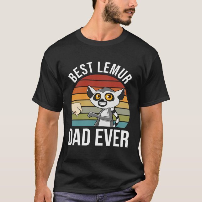 T-shirt Lemur Dad  Lemur (Devant)