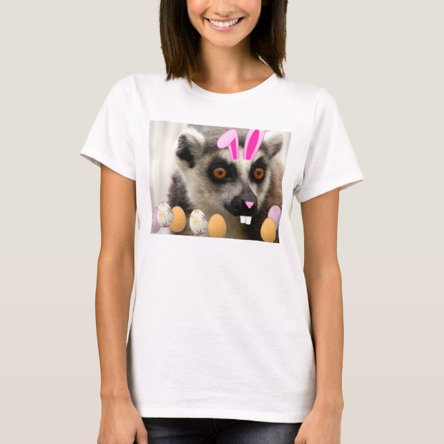 T-shirt Lemur Easter (Devant)