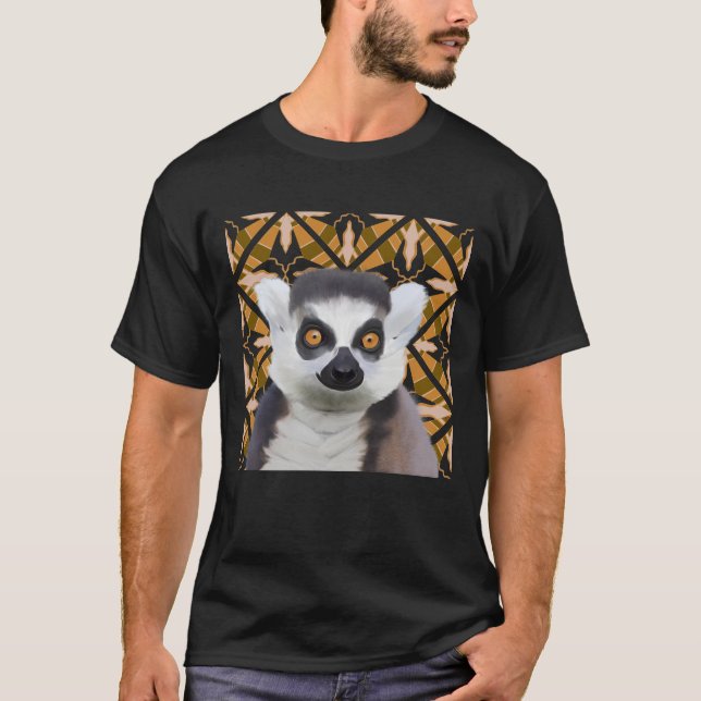 T-shirt Lemur Madagascar Faune (Devant)