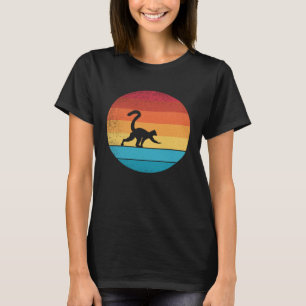 T-shirt Lémur vintage rétro et animal mignon