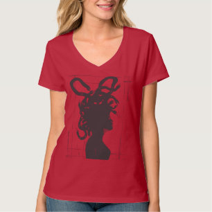 T-shirt L'encre de Méduse : dessin mythique à la main