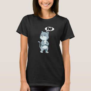 T-shirt Lendemain de Fête de Chat Grève Agacement Zéro Boc