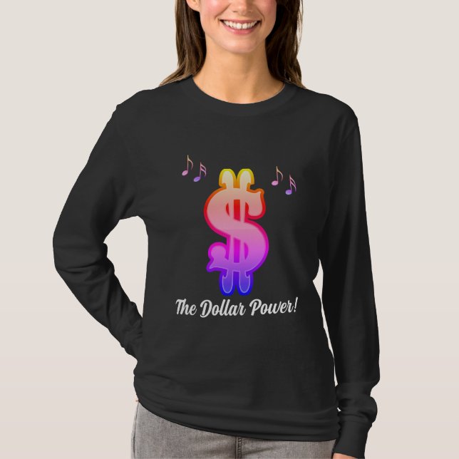 T-shirt L'énergie du dollar (Devant)