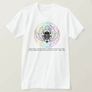 T-shirt L'énergie électrique est partout - Nikola Tesla