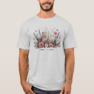 T-shirt L'énergie Nucléaire Fleurit