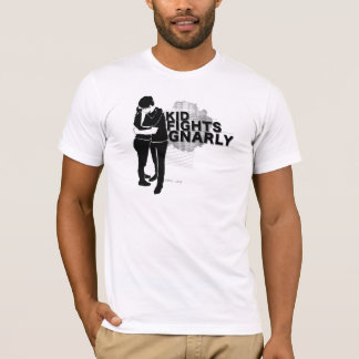 T-shirt L'enfant combat le | jeune amour Gnarly
