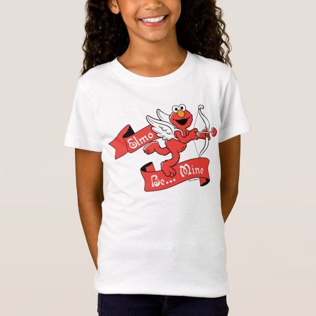T-Shirt L'enfant d'Elmo Valentine (Devant)