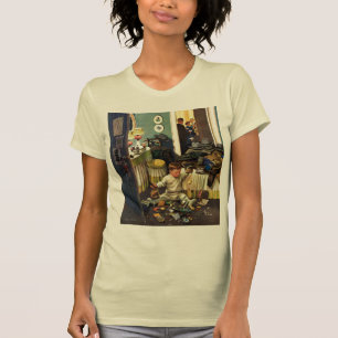 T-shirt L'enfant en bas âge vide des bourses