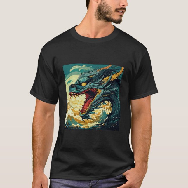 T-shirt L'enfer du dragon (Devant)