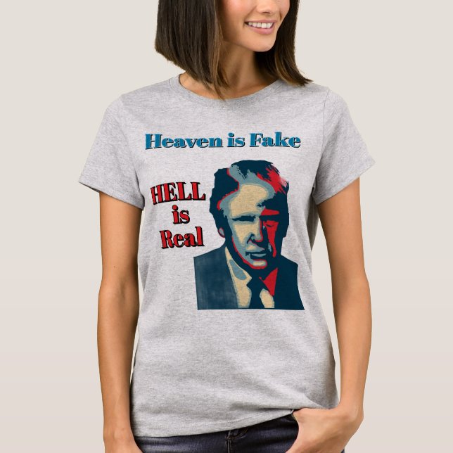 T-Shirt L'Enfer Est Réel (Devant)