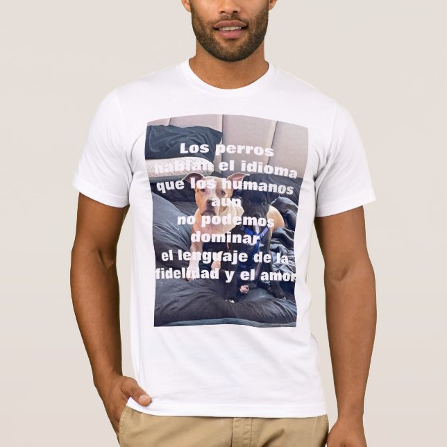T-shirt lenguaje de los perros (Devant)