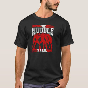 T-shirt L'énigme est réelle pour un joueur de football amé