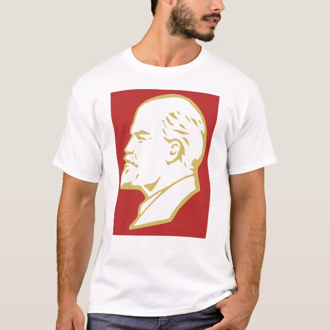T-shirt Lénine, URSS, CCCP, Union soviétique, Communisme (Devant)