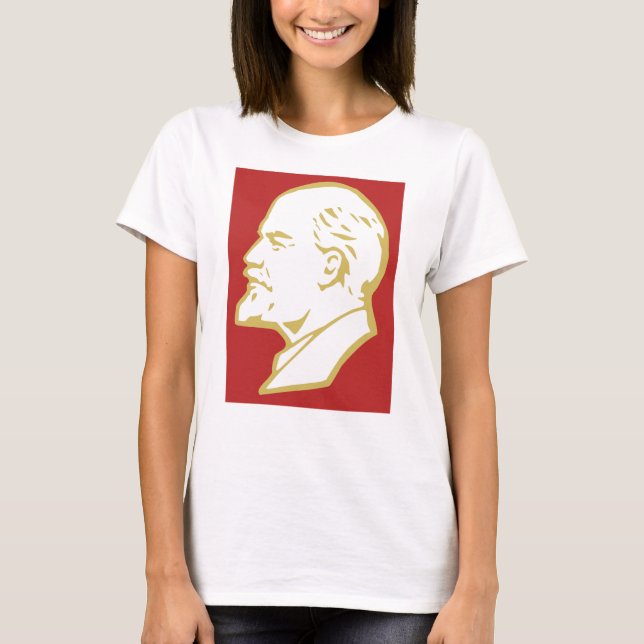 T-shirt Lénine, URSS, CCCP, Union soviétique, Communisme (Devant)
