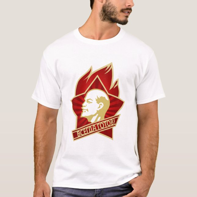 T-shirt Lénine, URSS, CCCP, Union soviétique, Communisme (Devant)