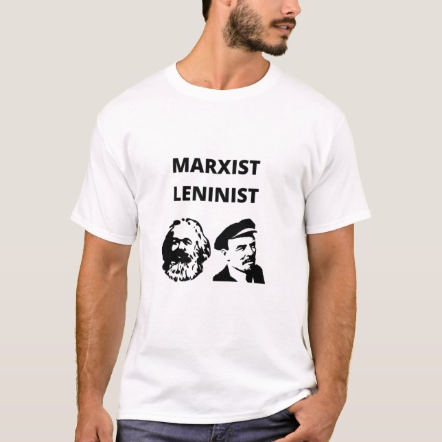 T-shirt Léniniste marxiste (Devant)