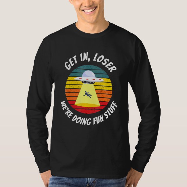 T-shirt L'Enlèvement D'Aliens Se Fait Perdre (Devant)