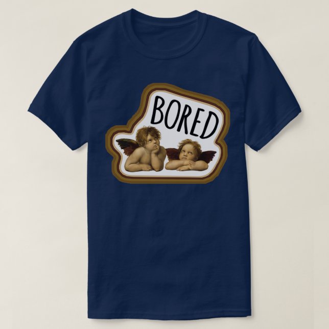 T-shirt l'ennui tue le bonheur (Design devant)