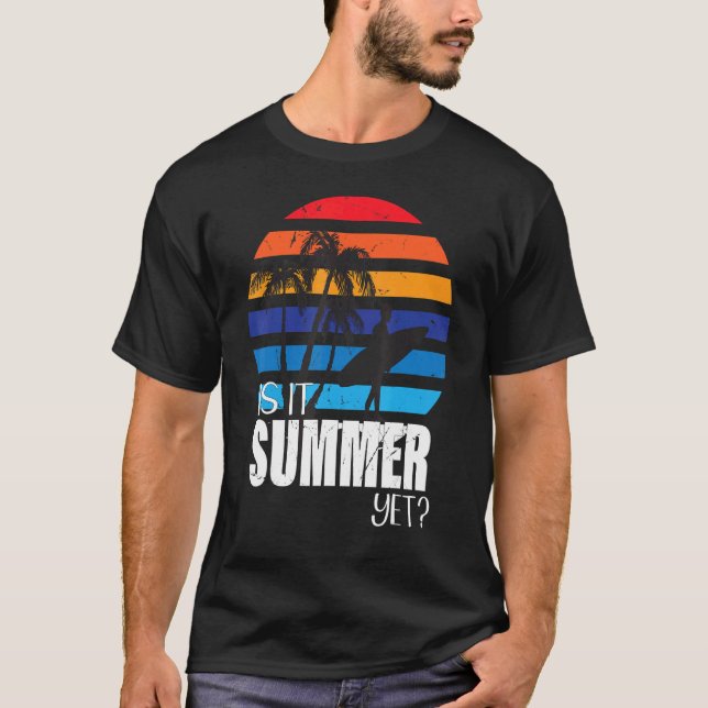 T-shirt L'Enseignant Fin De L'Année Dit Est-Il Pause Été P (Devant)