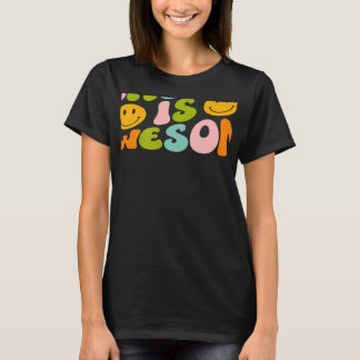 T-shirt L'Enseignement Est Un Magnifique Enseignant Rétro