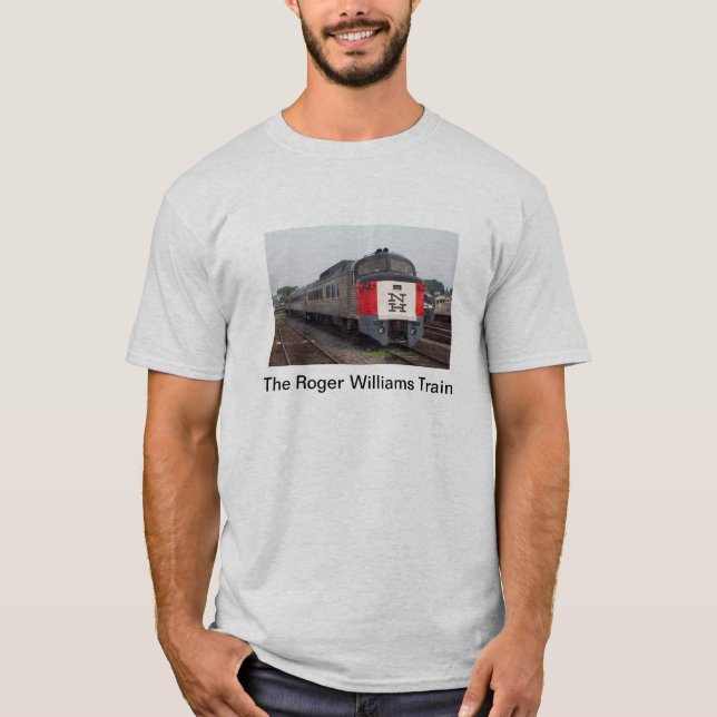 T-shirt L'ensemble de train de Roger Williams (Devant)