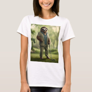 T-shirt "Lentement mais sûrement : Un paresseux est vêtu p