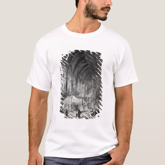 T-shirt L'enterrement de Jean Paul Marat (Devant)