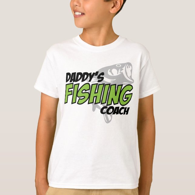 T-shirt L'entraîneur de papa (Devant)