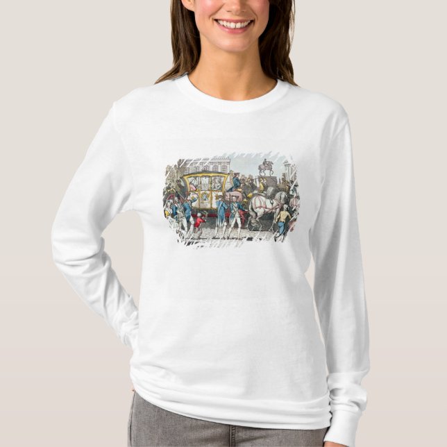 T-shirt L'entrée de Louis XVI dans Paris (Devant)
