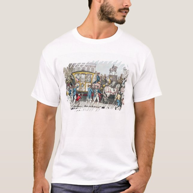 T-shirt L'entrée de Louis XVI dans Paris (Devant)