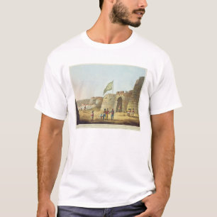 T-shirt L'entrée du nord dans le fort de Bangalore, pla