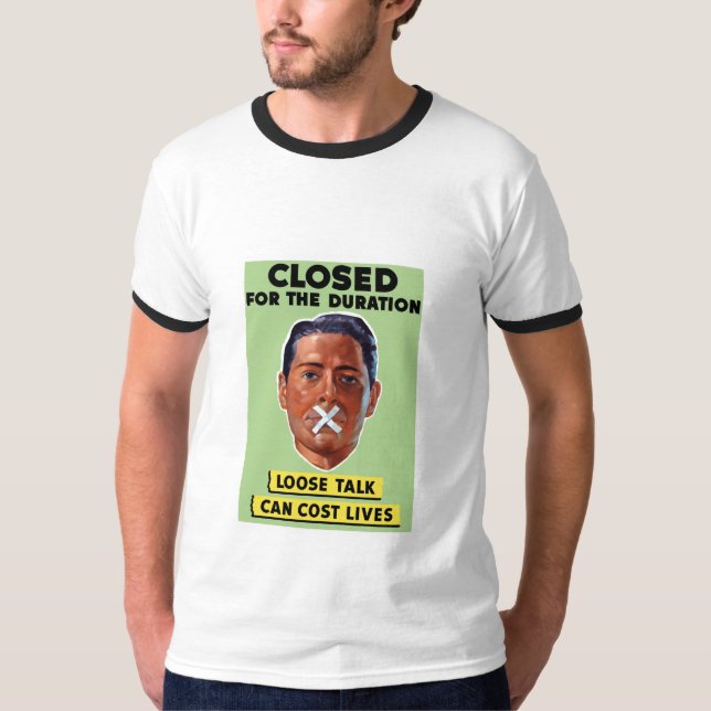 T-shirt L'entretien lâche peut coûter les vies (Devant)
