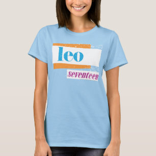 T-shirt Leo Aqua