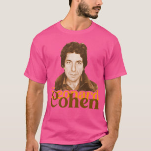T-shirt Leo Cohanvintage Esthétique Pour Les Ventilateurs