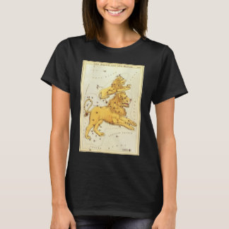 T-shirt Léo le Lion Constellation Vintage Miroir d'Urania