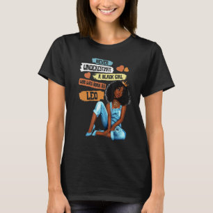 T-shirt Leo Queen Je Suis Plus Forte Anniversaire Pour Les