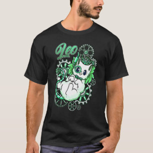 T-shirt Léo Steampunk Inspiré Lion Steampunk Associé Lion