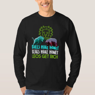 T-shirt Leo Trader - Taureau Et Ours Astrologie
