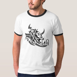 T-shirt Leo Tribal Lion Tattoo sur mesure.