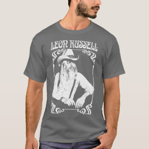 T-shirt Leon Russell Retro 1970 Fan Design
