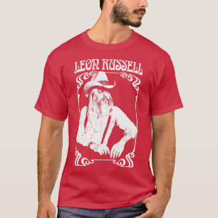 T-shirt Leon Russell Retro 1970 Fan Design